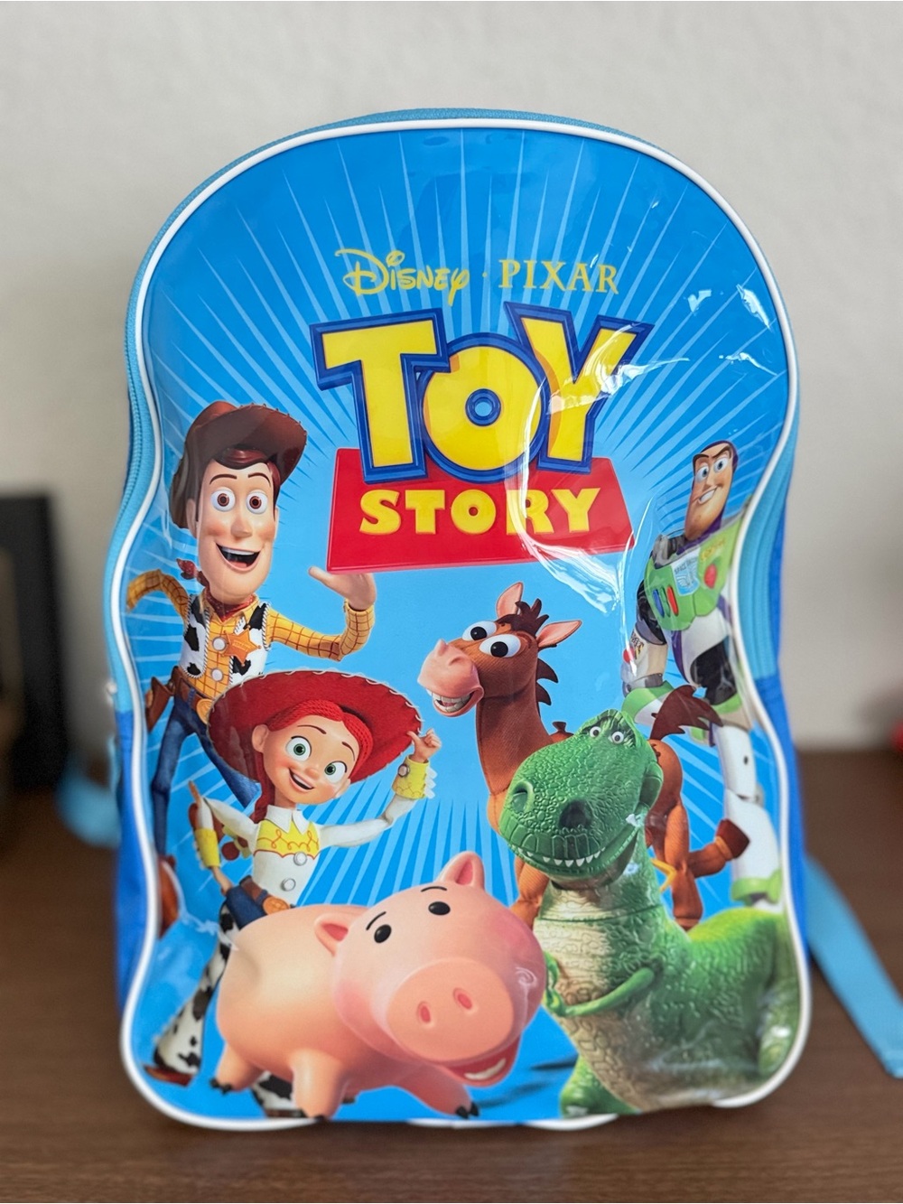 Toy Story Kids Blue Backpack new